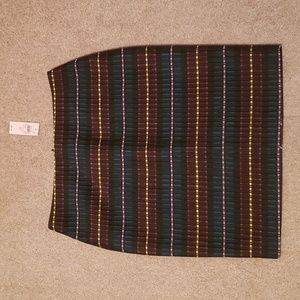 NWT Ann Taylor FactoryAnn Taylor Factory Women's Lined Striped Skirt
